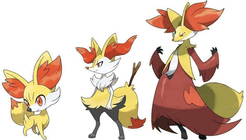 Pokemon X and Y starter evoloution