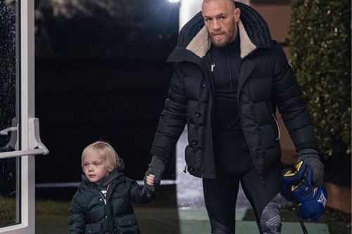 Conor McGregor with his son, Conor McGregor Jr. [Image Credit: Conor McGregor's Instagram]