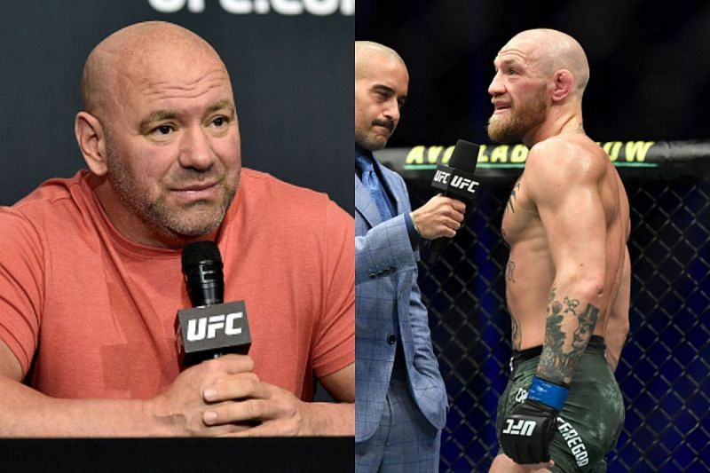 Dana White and Conor McGregor