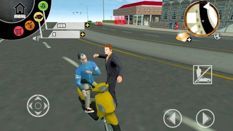 San Andreas: 3D Real Gangsters (Image via DroidGameplaysTV, YouTube)