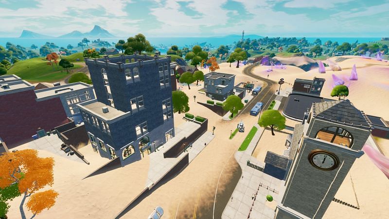 Salty Towers. Image via Fortnite.