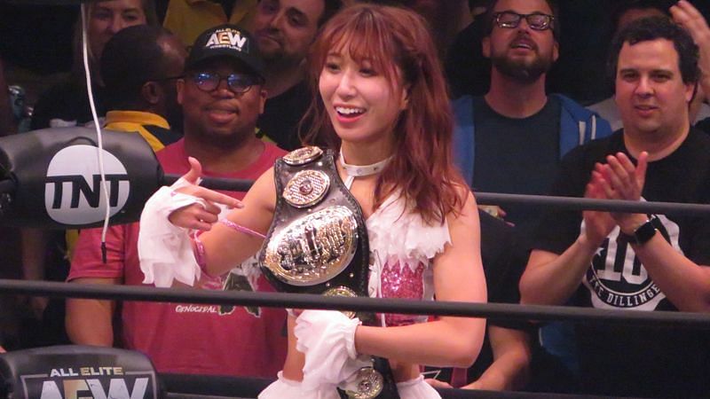 Riho as AEW Women's World Champion