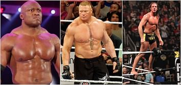 5 बड़े WWE सुपरस्टार्स जो ब्रॉक लैसनर के साथ मैच लड़ना चाहते हैं