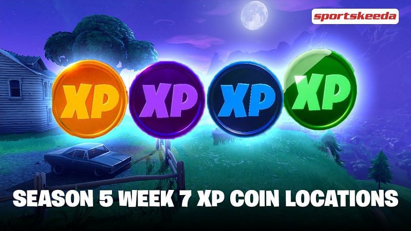 All XP coin locations for Fortnite Season 5 seventh week
