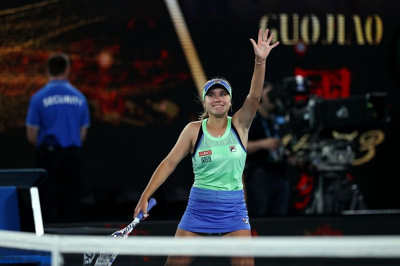 Sofia Kenin at the 2020 Australian Open