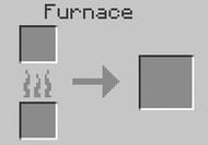 Open the furnace menu