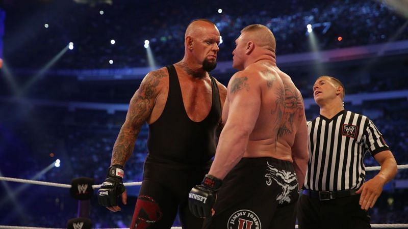 Taker and Lesnar challenged for WWF/WWE Title in 1992 and 2016 respectively.