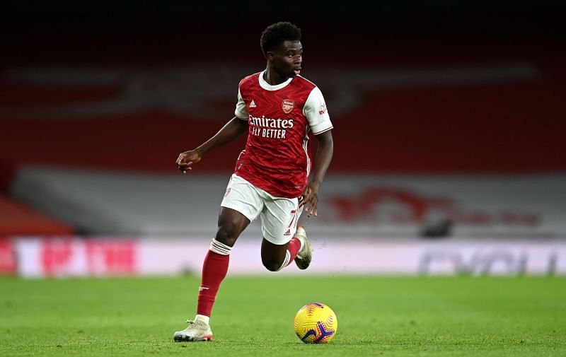 Bukayo Saka: is living the teenage dream at Arsenal.