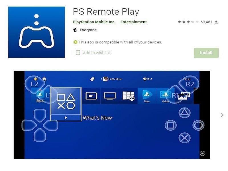 PS Remote Play