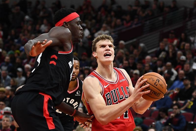 Lauri Markkanen #24 of the Chicago Bulls