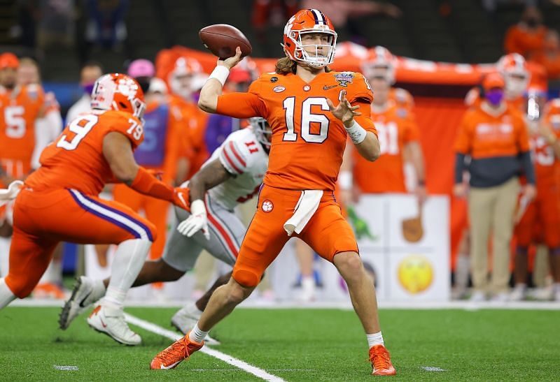 Clemson Tigers quarterback Trevor Lawrence makes it official and declares for the NFL Draft