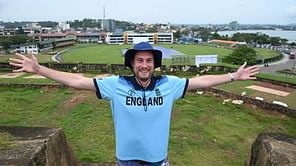 England cricket team fan kicked out by police despite waiting ten months in Sri Lanka to watch series