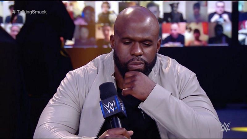Apollo Crews has a lot to think about following Talking Smack