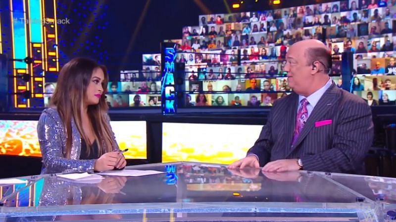 Kayla Braxton and Paul Heyman discussed the breaking news on Talking Smack