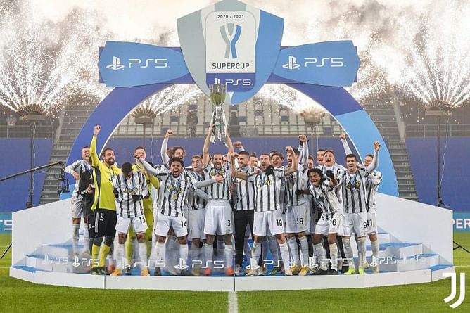 Respite for Andrea Pirlo as trailblazing Cristiano Ronaldo leads Juventus to Super Cup victory