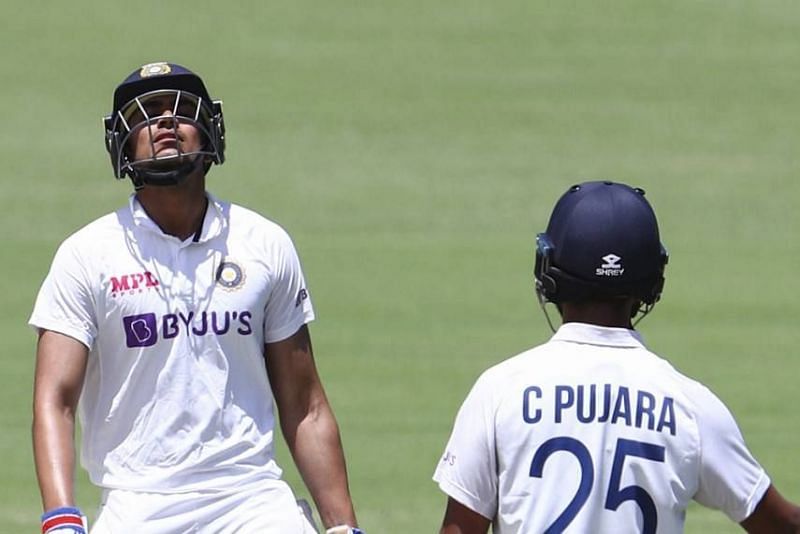 Shubman Gill (left) and Cheteshwar Pujara also chipped in with valuable contributions on Day 5.