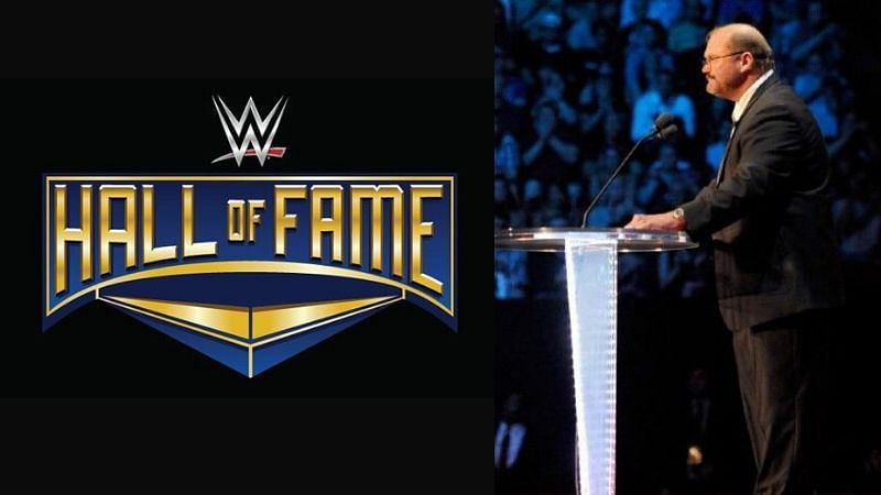 Arn Anderson received his WWE Hall of Fame induction in 2012