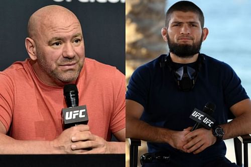 Dana White and Khabib Nurmagomedov