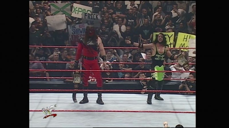 X-Pac once held the tag titles with Kane.