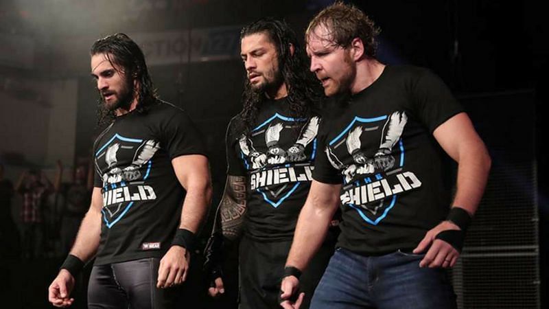 Seth Rollins, Roman Reigns, and Dean Ambrose