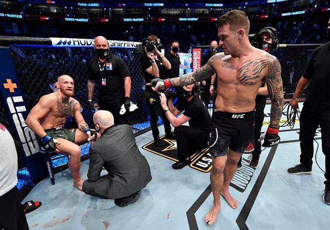 "Almost impossible to replicate" - John Kavanagh explains why Dustin Poirier's leg kicks destroyed Conor McGregor