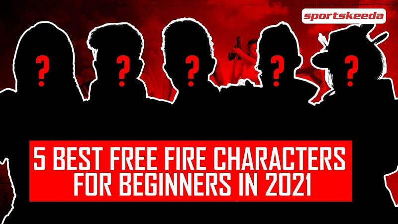 There are a variety of characters in Free Fire for new players to choose from (Image via Sportskeeda)