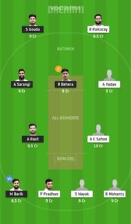 Dream11 Tips for ODC vs OPA match at the Odisha Cricket League