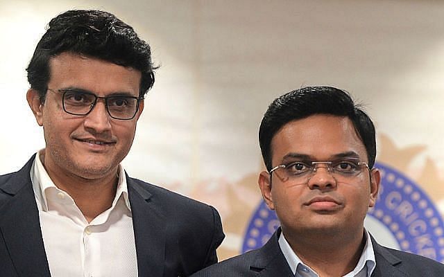 Sourav Ganguly and Jay Shah