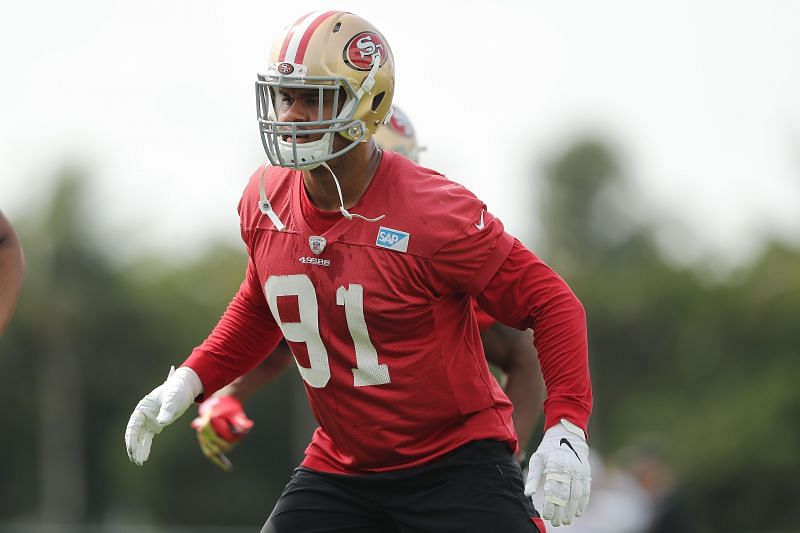 San Francisco 49ers defensive lineman Arik Armstead