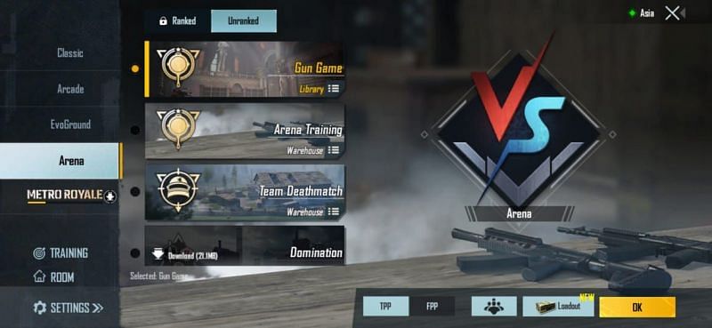 Gameplay modes in PUBG Mobile