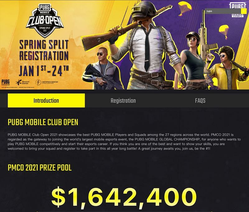 PUBG Mobile: How to register for the PMCO Spring Split 2021