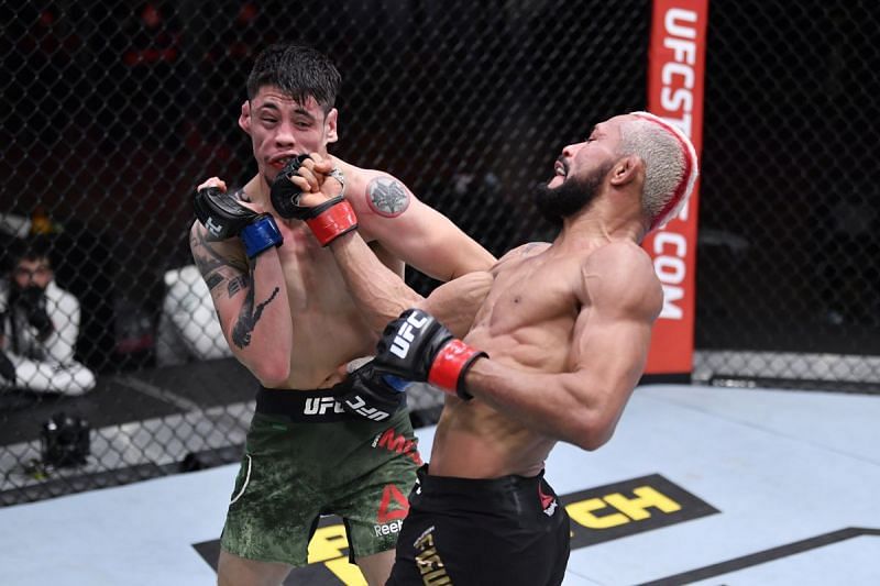 Brandon Moreno and Deiveson Figueiredo took each other to the limit