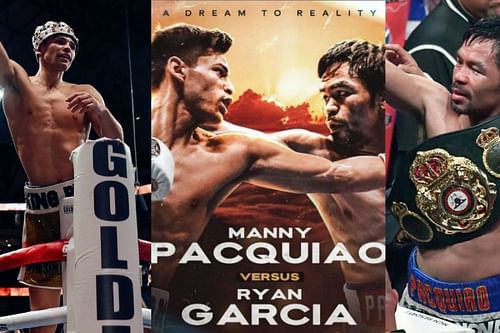 Ryan Garcia hints he's fighting Manny Pacquiao next.