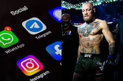 How many social media followers did Conor McGregor gain even after defeat at UFC 257?