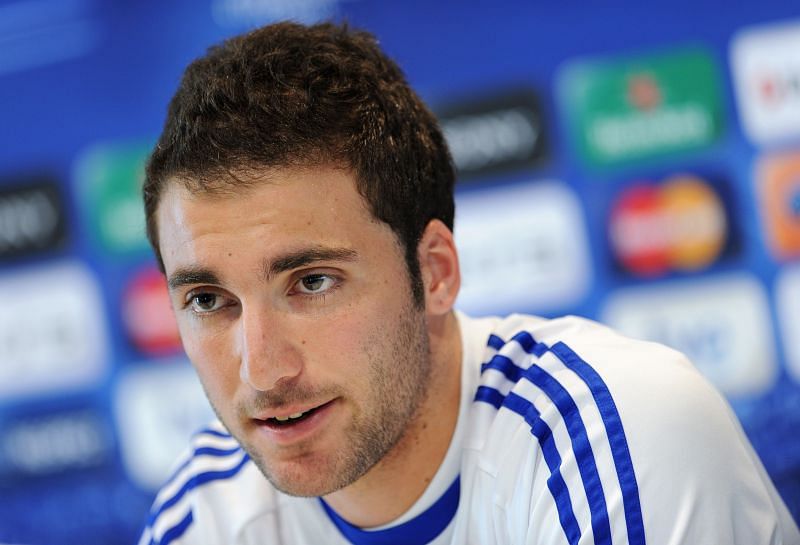 Gonzalo Higuain joined Real Madrid as a youngster