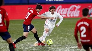 Toothless Real Madrid miss chance to move top of La Liga after Osasuna stalemate