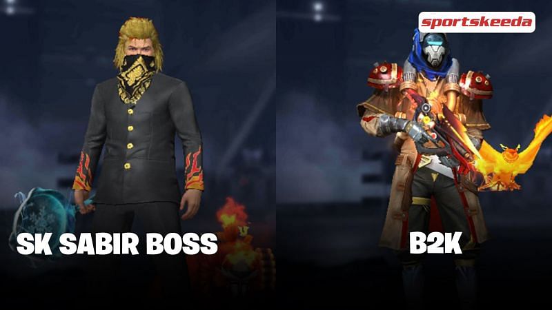 Comparing two popular Free Fire personalities