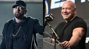 Watch: Dana White's 'argument' with Eminem was actually a skit for the 'Higher' music video
