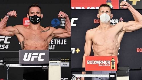 Michael Chandler and Dan Hooker