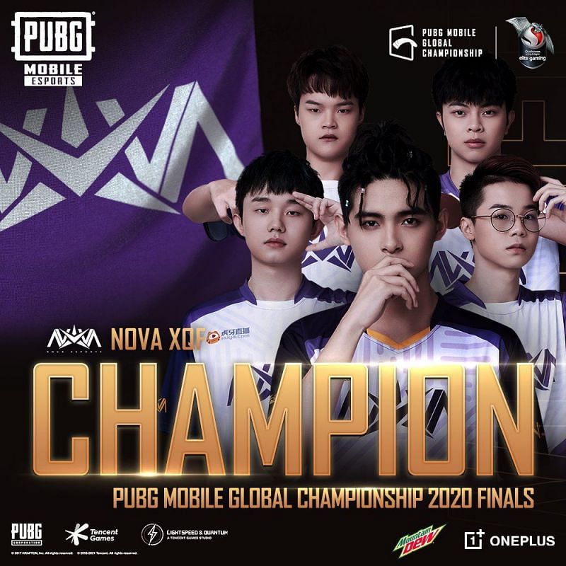 Nova ESports crowned PUBG Mobile Global Championship 2020 Champions