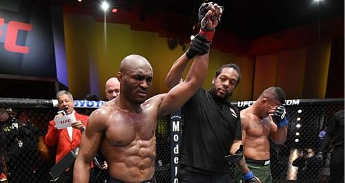 Kamaru Usman has received a potential six-month medical suspension after his UFC 258 win over Gilbert Burns