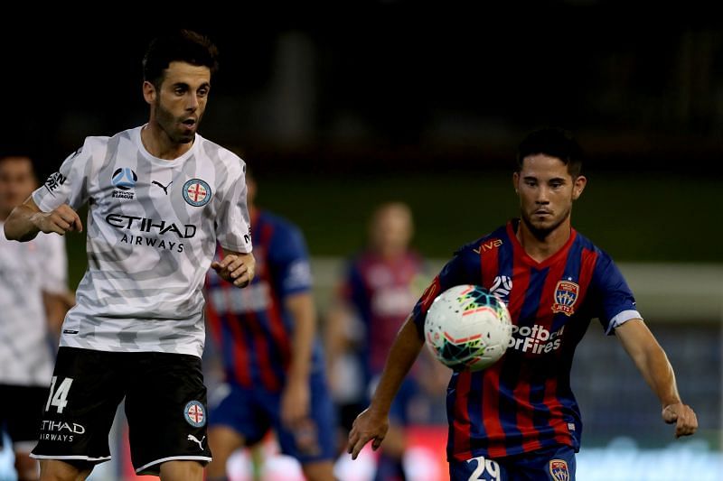 Newcastle Jets take on Melbourne City on Sunday