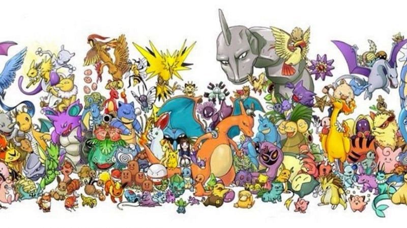 Pokemon Kanto Region Evolutions