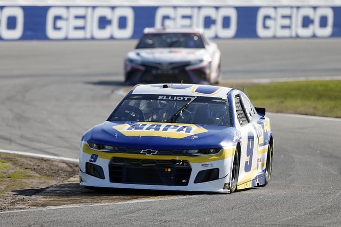 Chase Elliott's road-course winning streak ends at Daytona