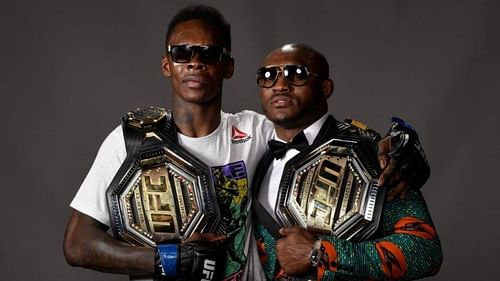 Israel Adesanya and Kamaru Usman