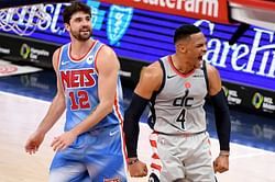 Russell Westbrook and Bradley Beal impressed by team effort after Washington Wizards beat Brooklyn Nets 149-146