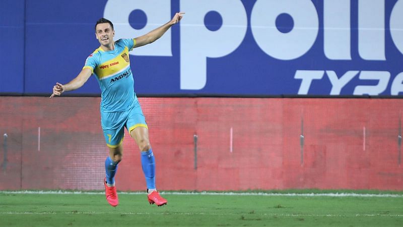 Joel Chianese has added dynamism and further pace to the Hyderabad FC midfield. (Image: ISL)