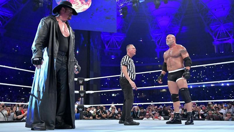 Goldberg and Undertaker in WWE