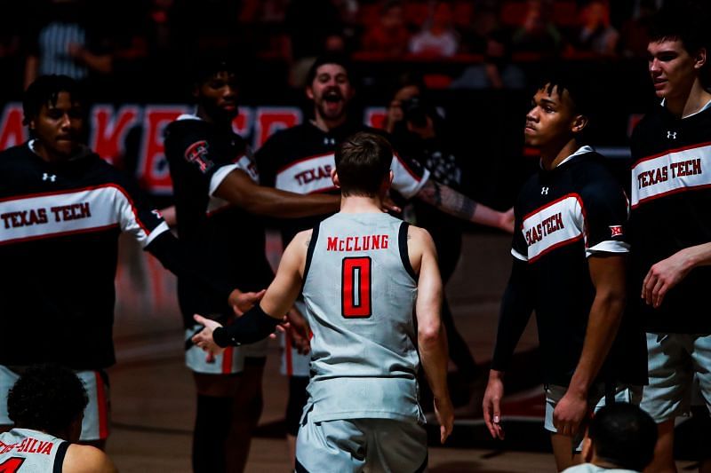 Mac McClung #0 of the Texas Tech Red Raiders