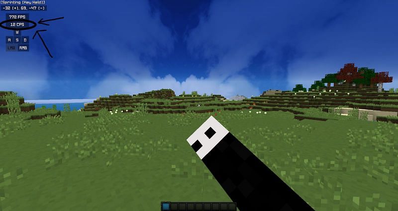 CPS Counter Mod Minecraft Mod